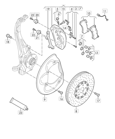 4H0698151C Ön Fren Balataları Audi Rs 6 2014 C7 Yeniden Şekillendirme 2021